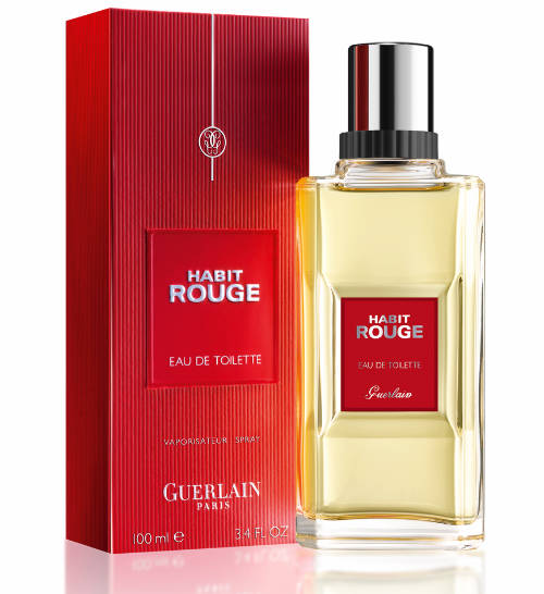 عطر آبي روج جيرلان إصدار ماء التزين Habit Rouge Guerlain Eau de Toilette