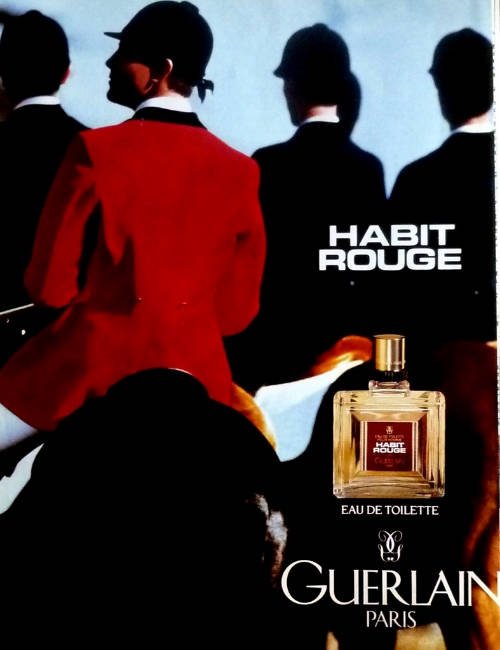 عطر آبي روج جيرلان القديم Habit Rouge Guerlain