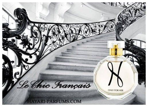 Only for Her Hayari Parfums ad