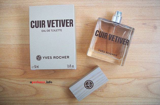 عطر كيور فيتيفر من إيف روشيه للرجال Cuir Vetiver Yves Rocher